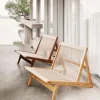 MR01 Initial Lounge Chair | Valnöt