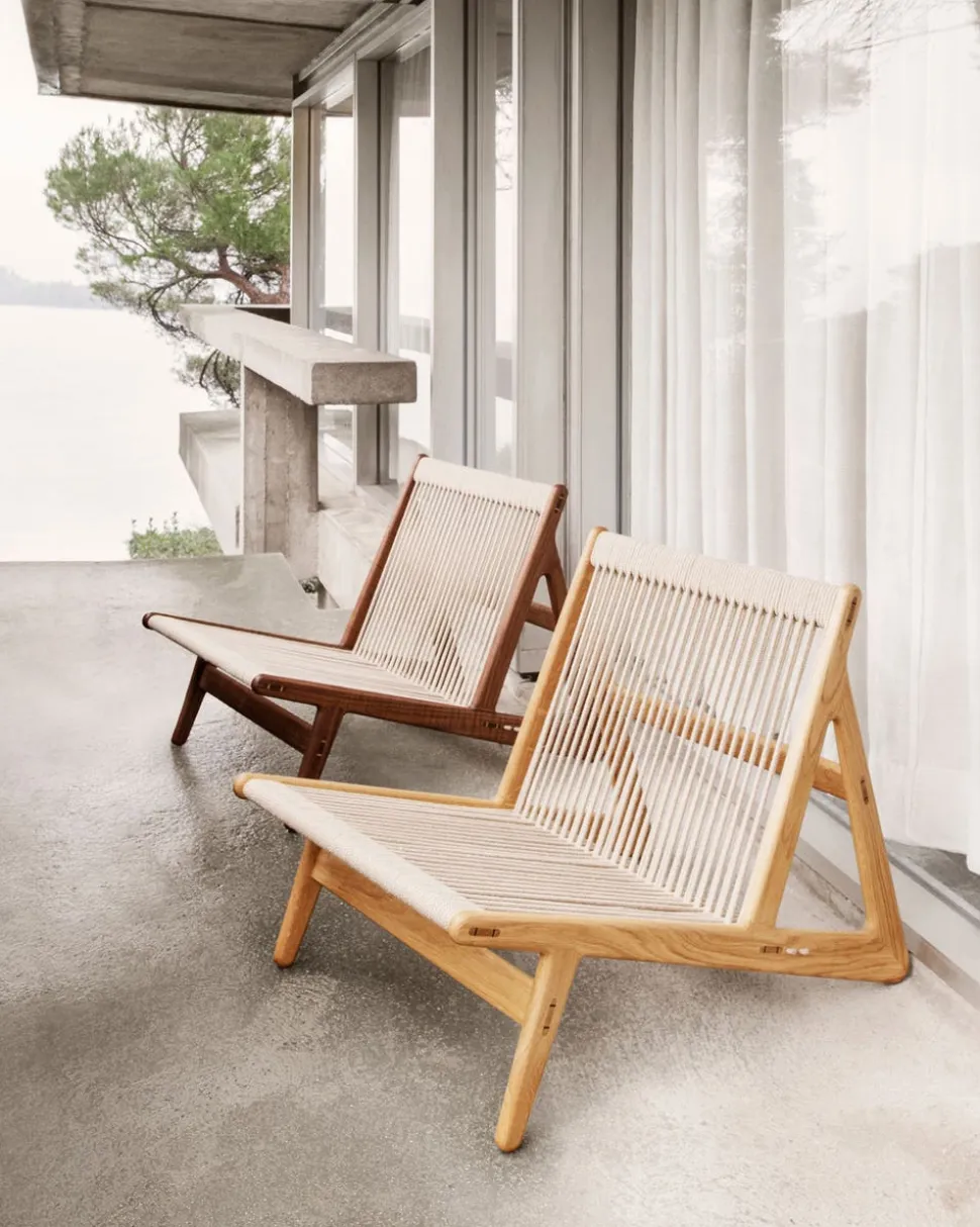 MR01 Initial Lounge Chair | Valnöt