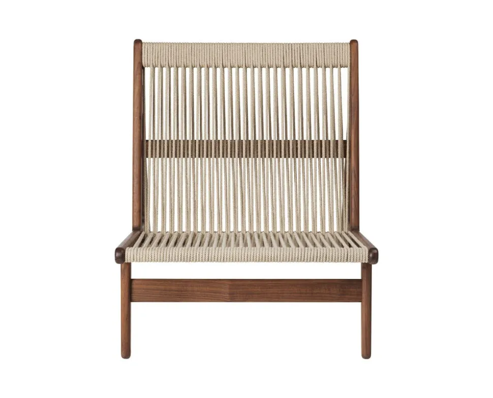 MR01 Initial Lounge Chair | Valnöt
