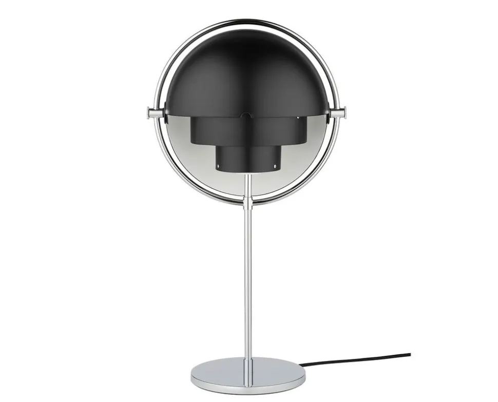 Multi-Lite Bordslampa | Krom, Svart
