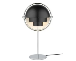 Multi-Lite Bordslampa | Krom, Svart