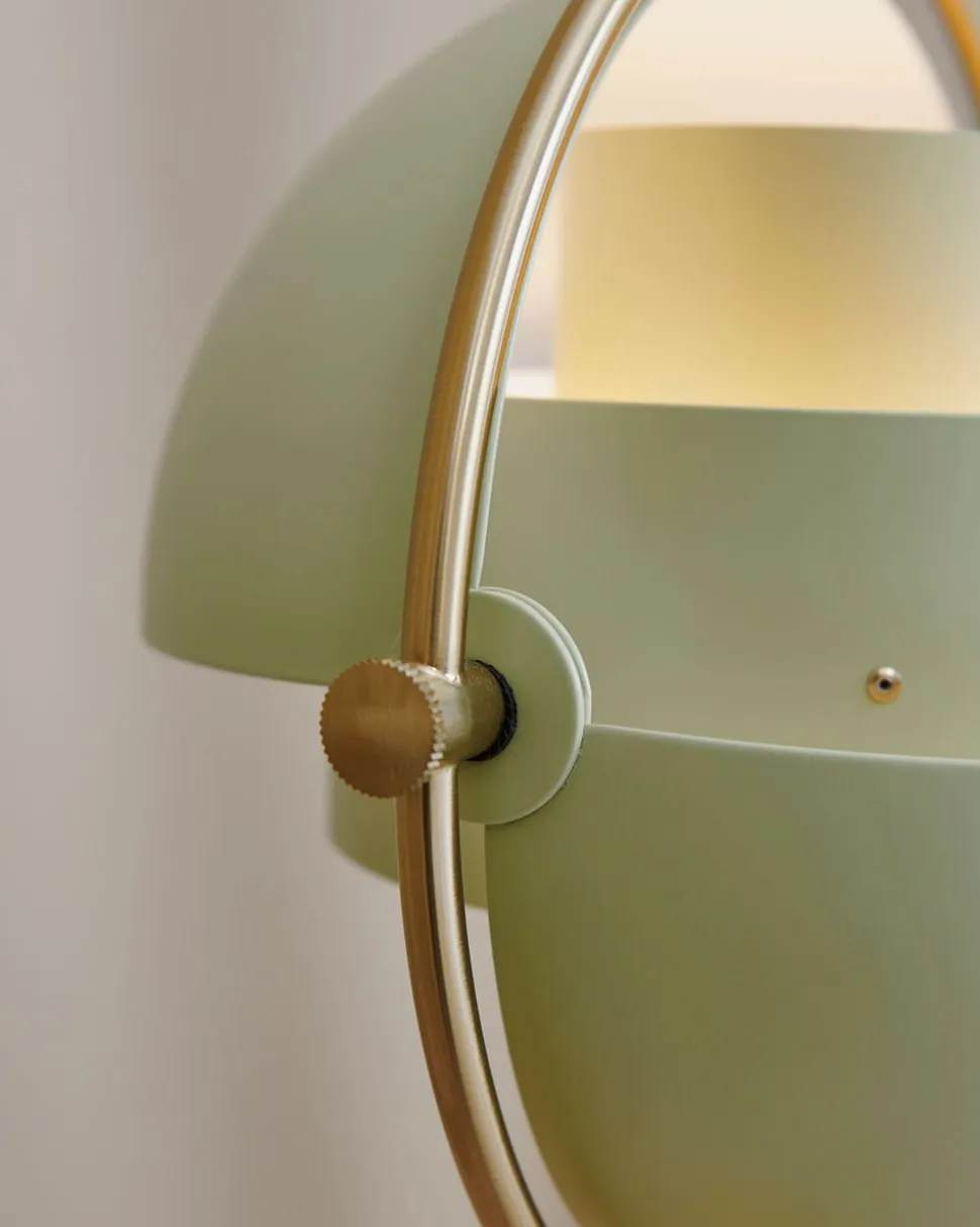 Multi-Lite Bordslampa | Mässing, Desert Sage
