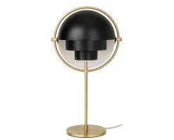 Multi-Lite Bordslampa | Mässing, Svart