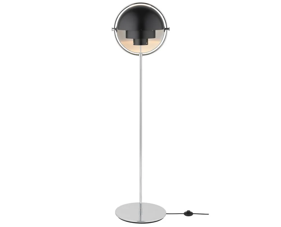 Multi-Lite Golvlampa Krom | Svart