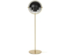 Multi-Lite Golvlampa Mässing | Svart