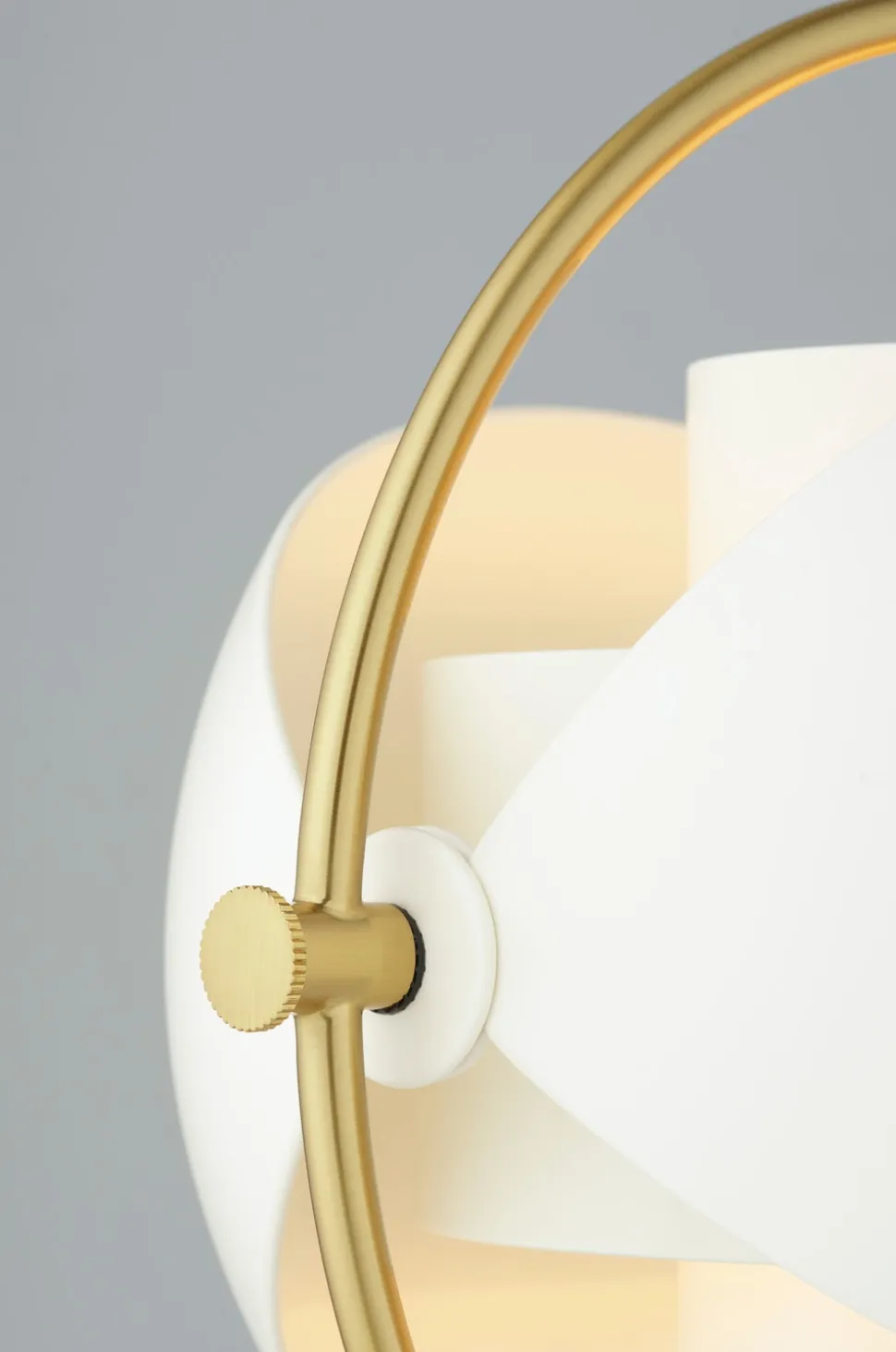 Multi-Lite Golvlampa Mässing | Vit