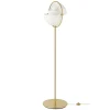 Multi-Lite Golvlampa Mässing | Vit