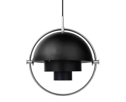 Multi-Lite Pendel | Krom, Black Semi Matt