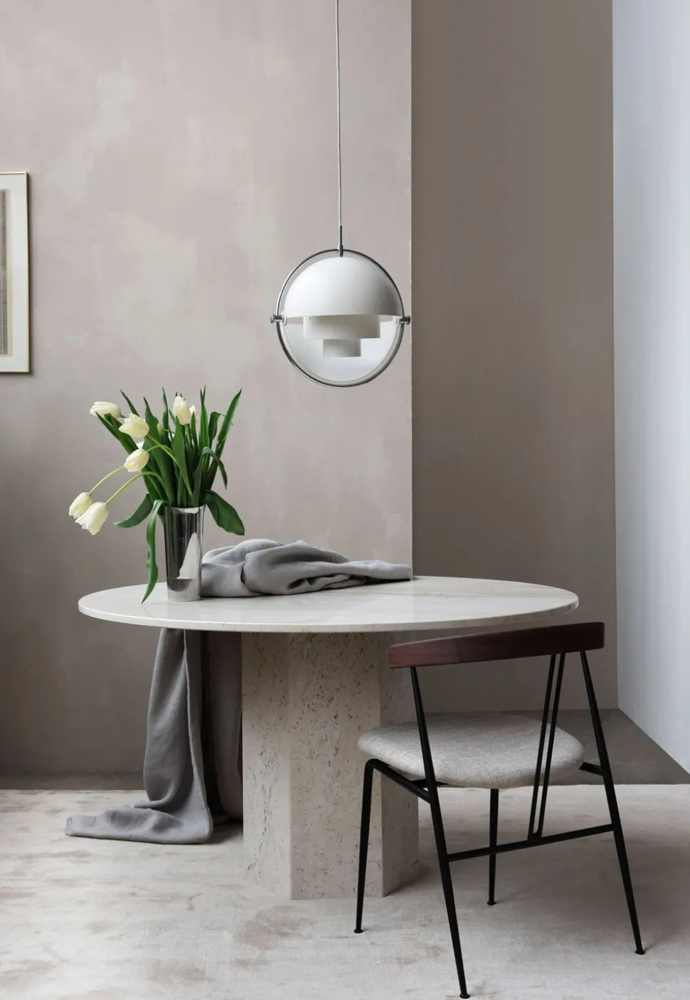 Multi-Lite Pendel | Krom, White Semi Matt