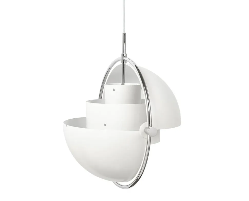 Multi-Lite Pendel | Krom, White Semi Matt