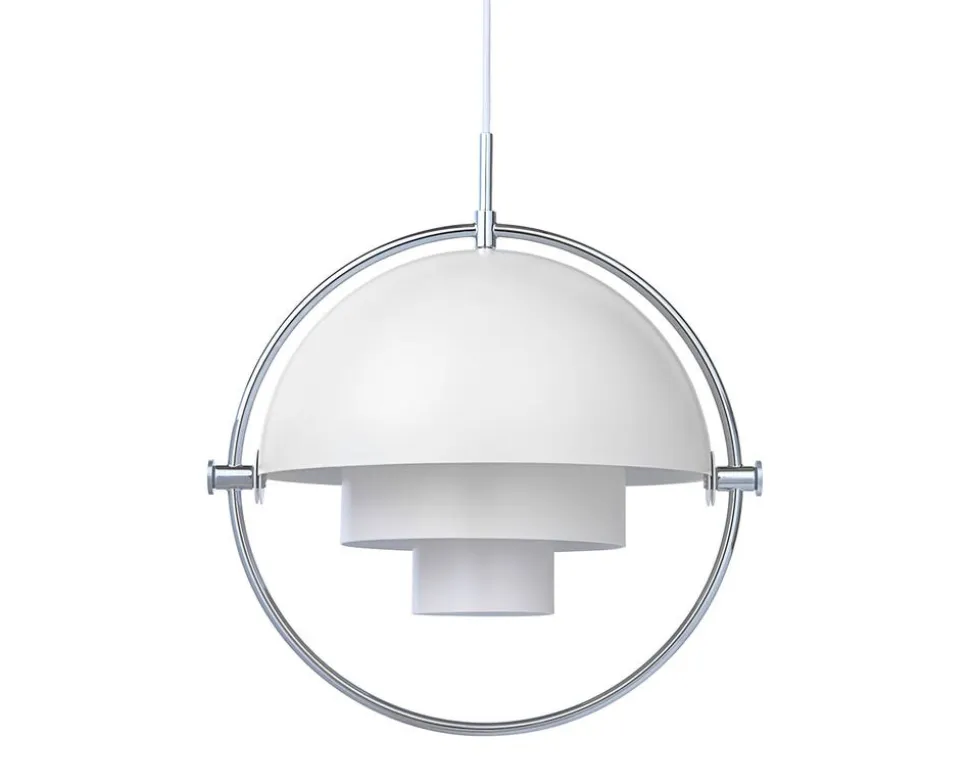 Multi-Lite Pendel | Krom, White Semi Matt