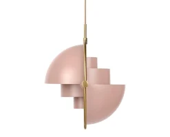 Multi-Lite Pendel | Mässing, Rose Dust Semi Matt