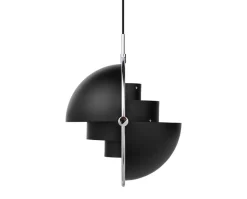 Multi-Lite Pendel Small | Krom, Black Semi Matt