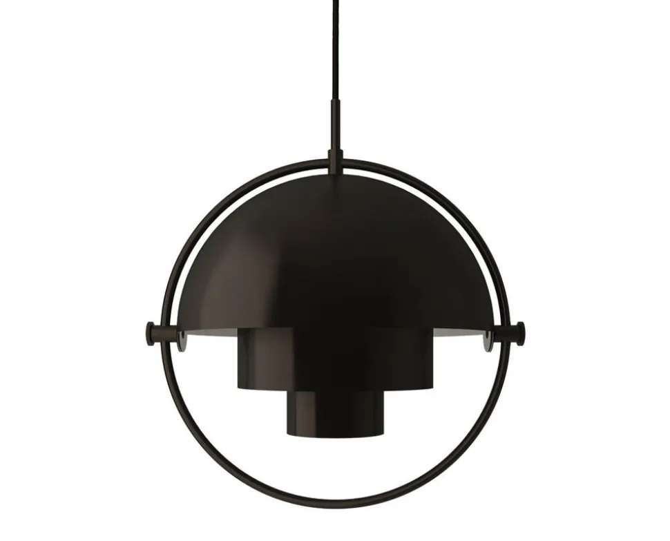 Multi-Lite Pendel | Svart Mässing