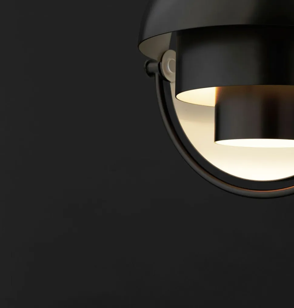 Multi-Lite Pendel | Svart Mässing