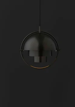 Multi-Lite Pendel | Svart Mässing