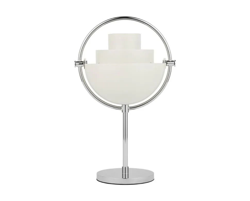 Multi-Lite Portabel Lampa | Krom, Vit