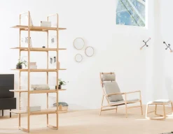 Muse bokhylla 140