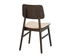 Nagano Stol | Brun ek/beige
