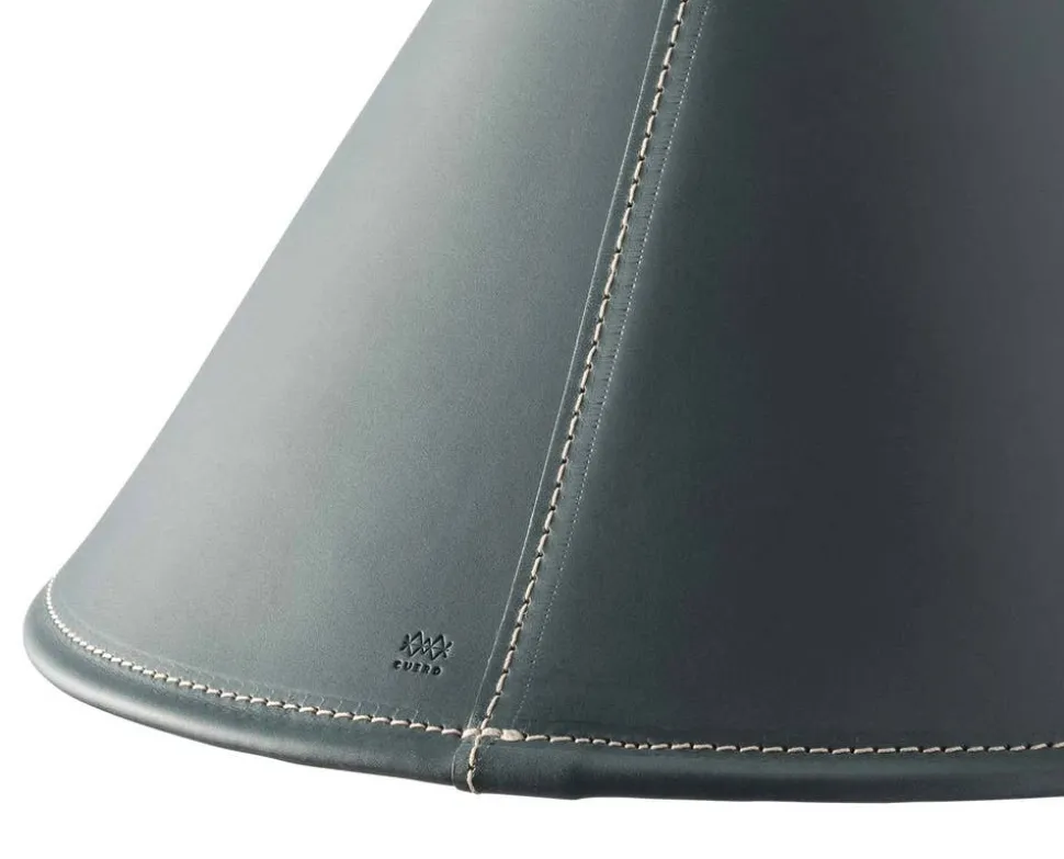 Namibia Pendellampa Läder Ocean Blue