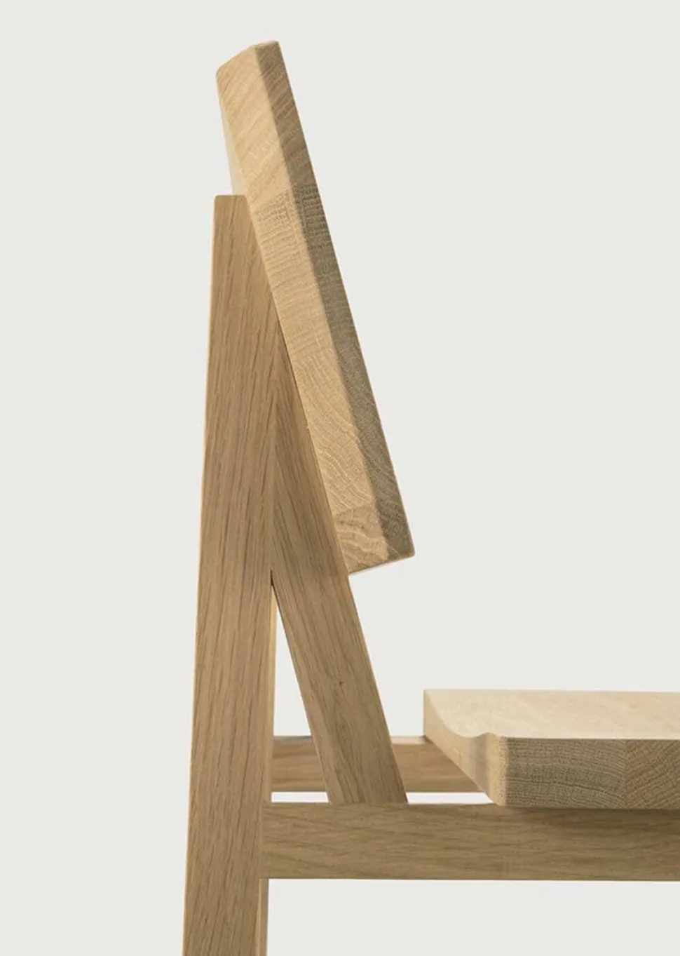 N4 Barstol | Lackad Ek | 80 cm