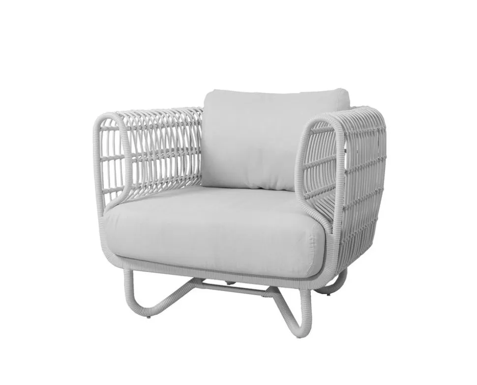 Nest Loungefåtölj | Vit