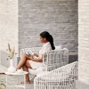 Nest 2-sits Soffa | Vit