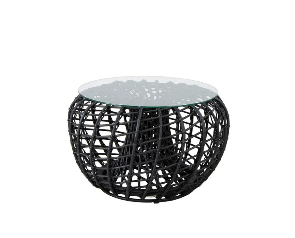 Nest Soffbord/ Fotpall | Lava Grey Ø67