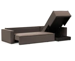 Newilla Bäddsoffa Divan | 530 Bouclé Taupe
