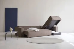 Newilla Bäddsoffa Divan | 530 Bouclé Taupe