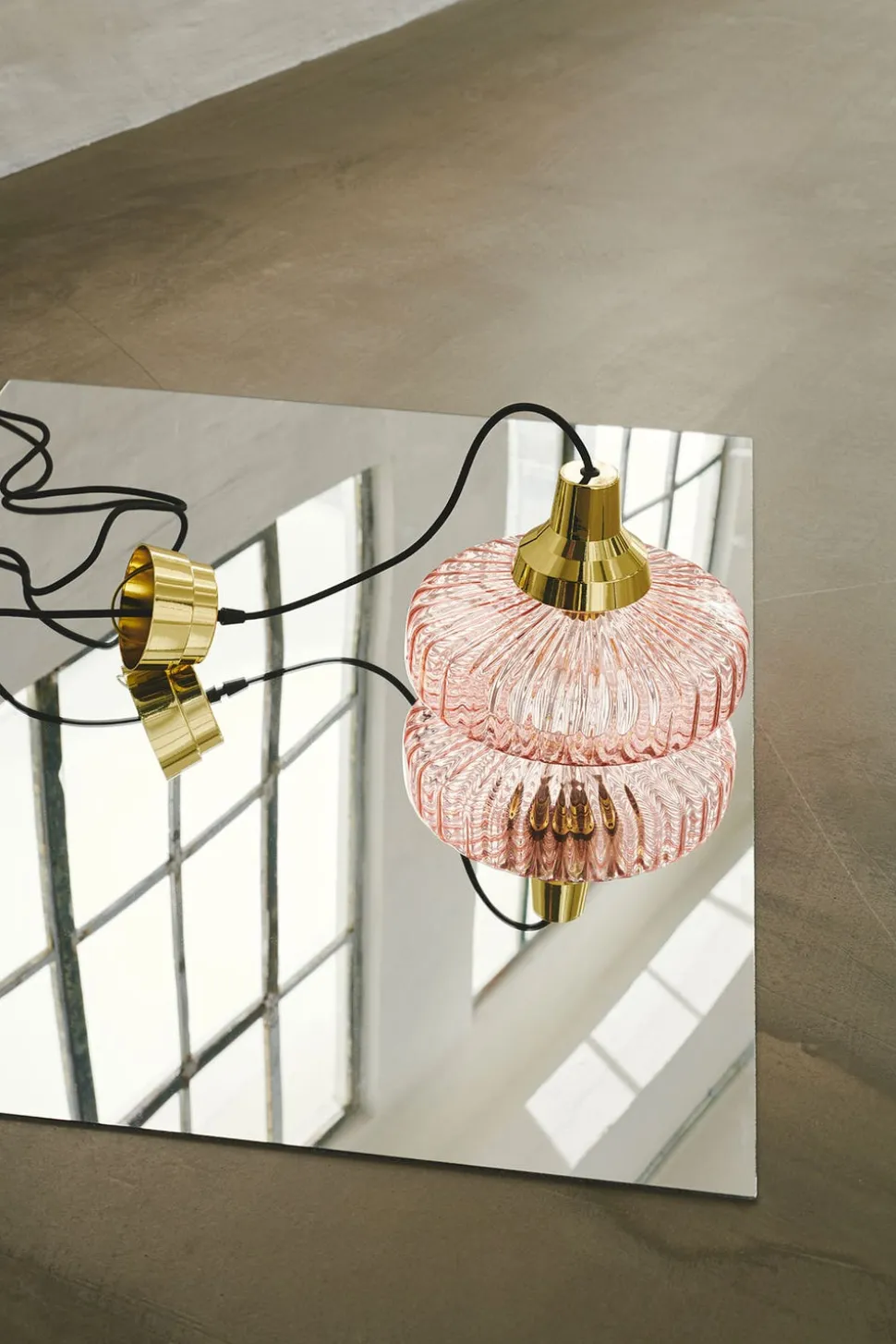New Wave Optic Taklampa | Rose