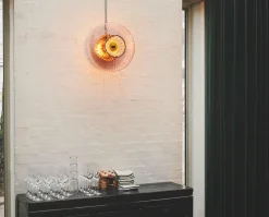 New Wave Optic Vägglampa XL | Rose/ Gold