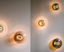 New Wave Optic Vägglampa XL | Smoke/ Silver