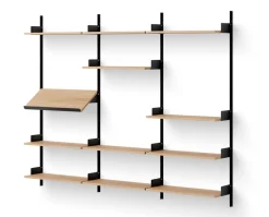 New Works Display Hylla 1900 | Ek/ Svart