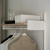 New Works Garderobshylla 1 | Ek/ Svart