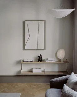 New Works Hylla 450 | Ek/Svart