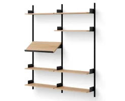 New Works Living Hylla 1900 | Ek/ Svart