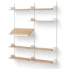 New Works Living Hylla 1900 | Ek/ Vit