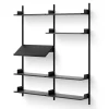 New Works Living Hylla 1900 | Svart