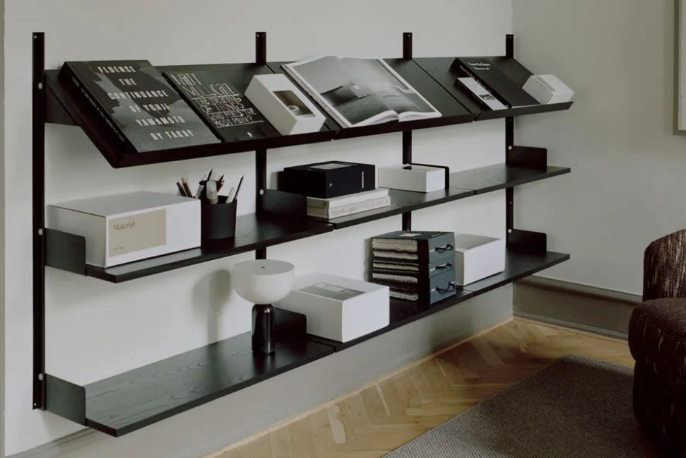 New Works Office Hylla 900 | Svart