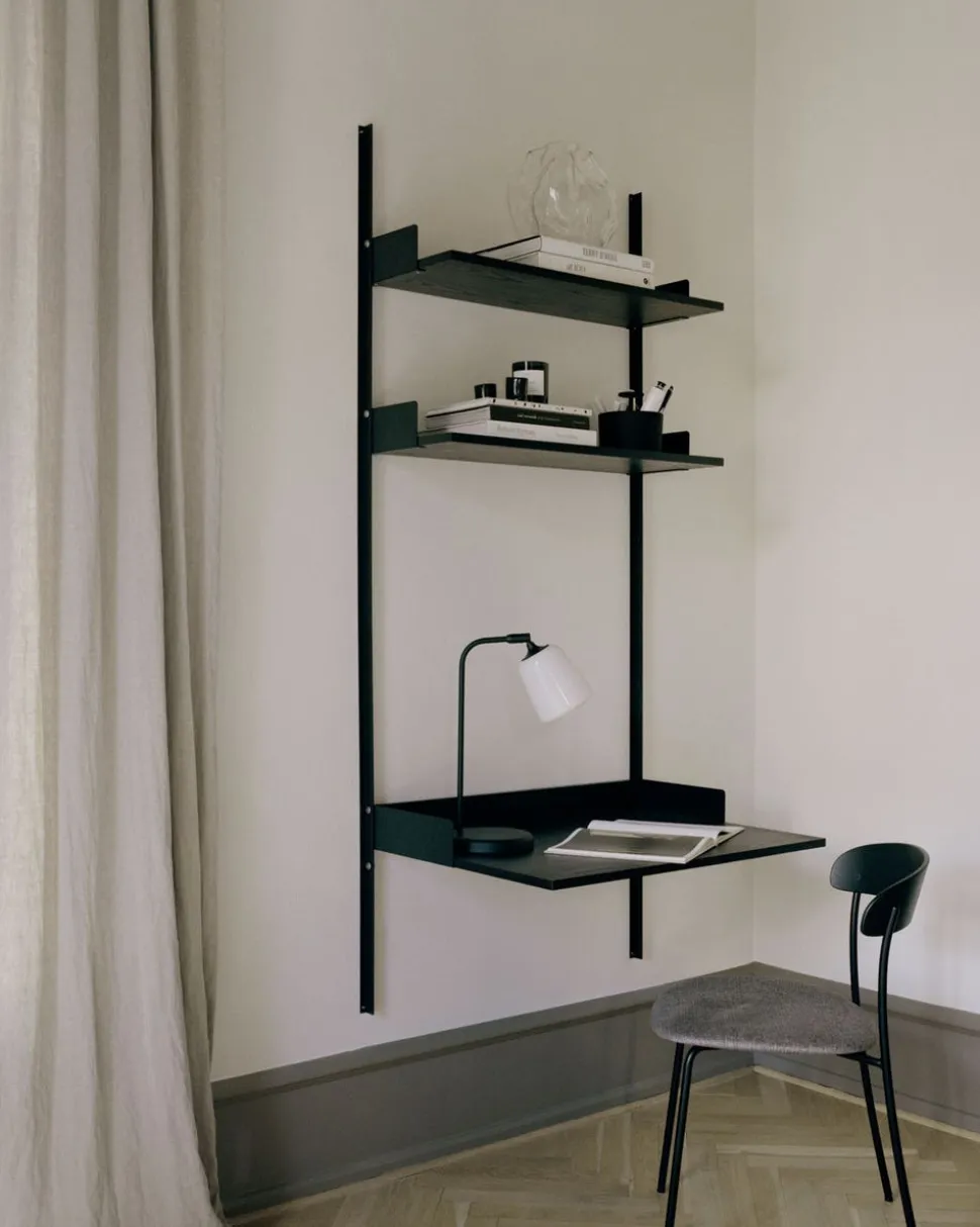 New Works Skrivbord Kit | Svart