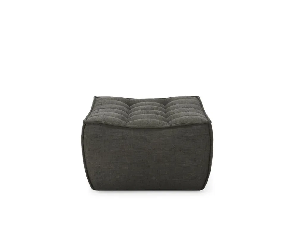 N701 Fotpall | Tyg ECO Moss