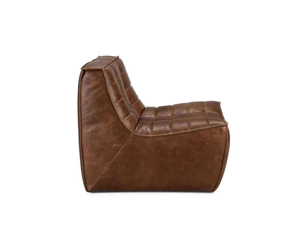 N701 Fåtölj | Läder Chestnut