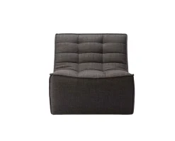 N701 Fåtölj | Tyg Dark Grey