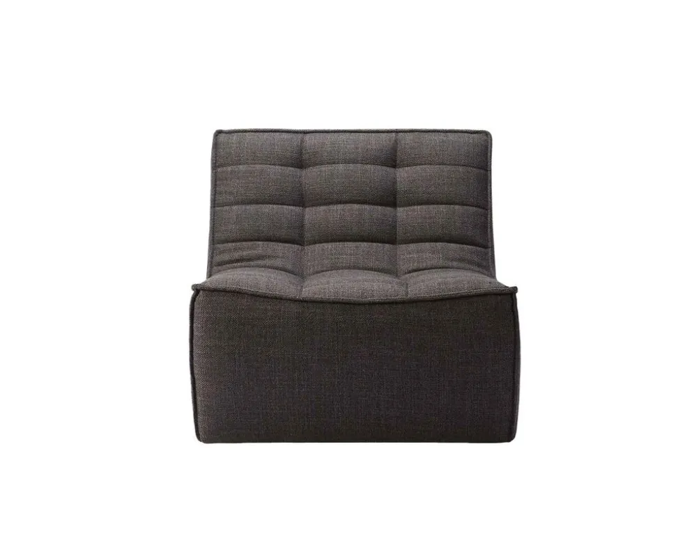 N701 Fåtölj | Tyg Dark Grey