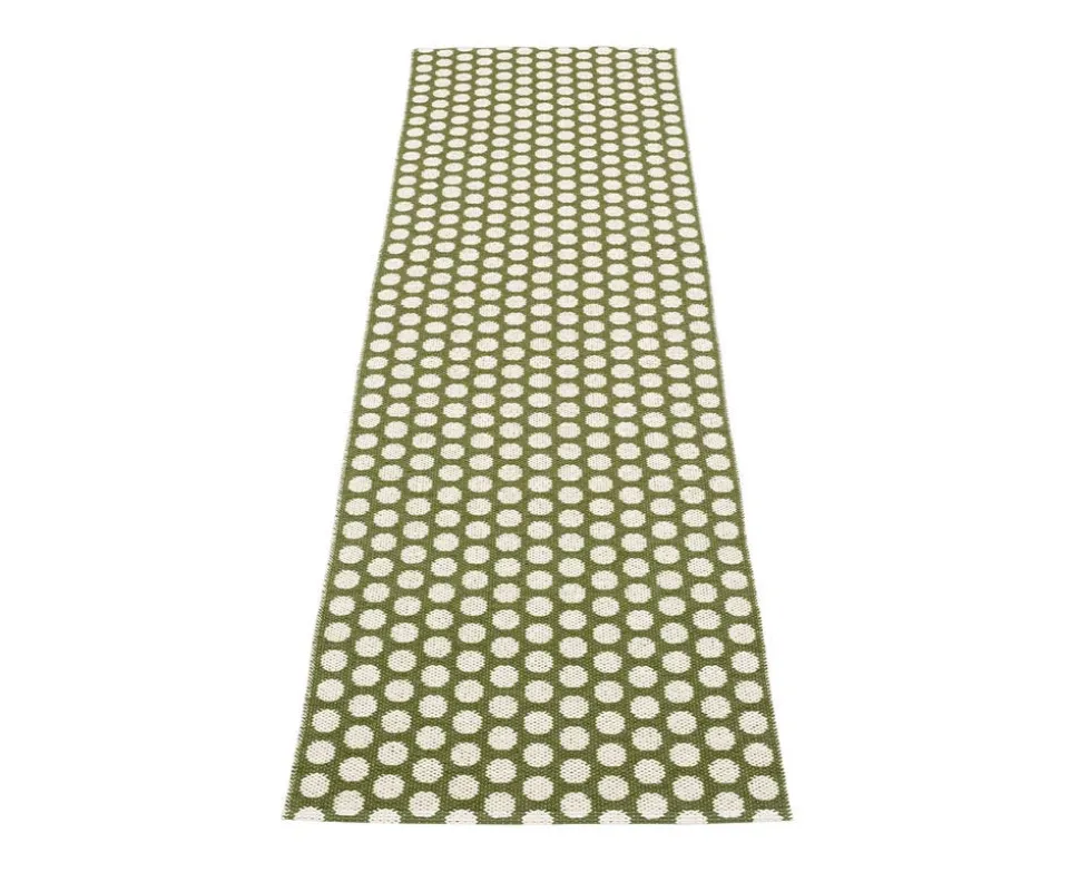 Noa Gångmatta Dark Olive 70x150