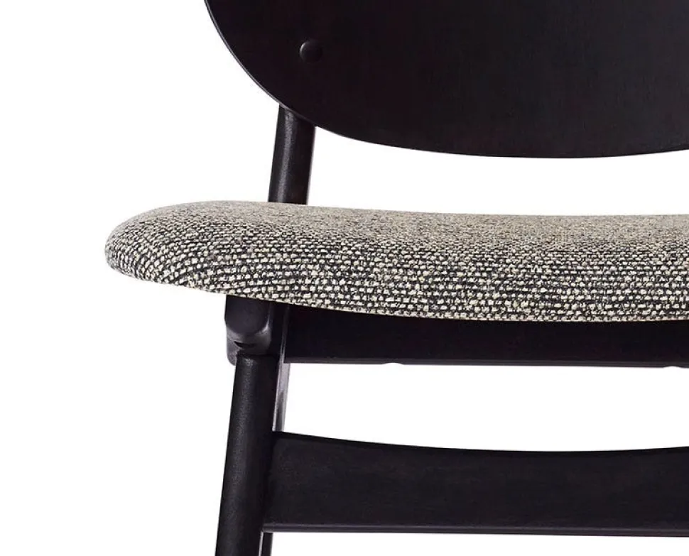 Noble stol Graphic Sprinkles, black beech