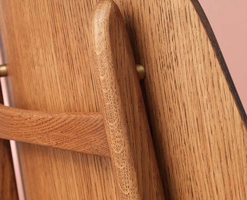 Noble stol Nature Leather, teak oak