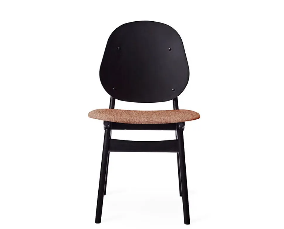 Noble stol Pale Rose, black beech