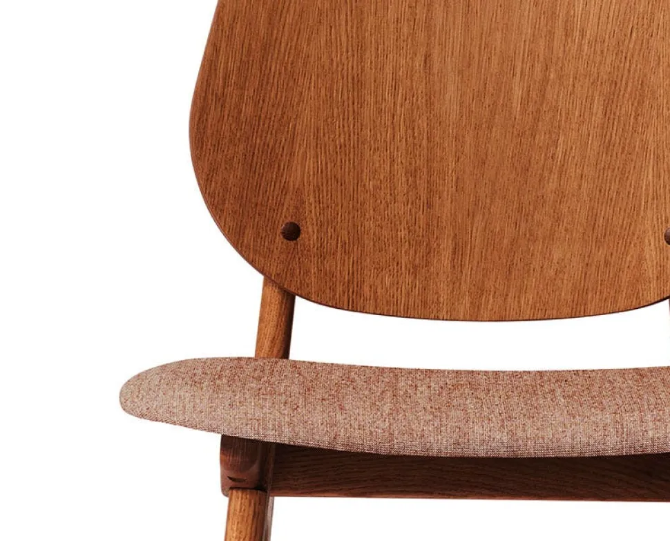 Noble stol Pale Rose, teak oak